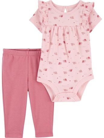 Child of Mine made by Carter's Infant Body Suit Pant Set | Walmart Canada