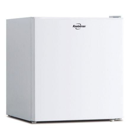 Koolatron Réfrigérateur compact à compresseur de 1,7 pi³ avec congélateur (47 L), blanc