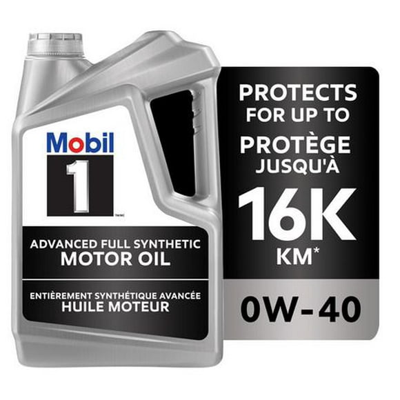 Mobil 1™ Full Synthetic Engine Oil 0W-40, 4.73 L, Mobil 1™ 0W-40