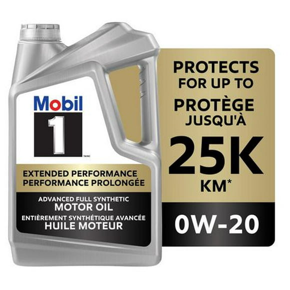 Mobil 1™ Extended Performance Full Synthetic Engine Oil 0W-20, 4.73 L, Mobil 1™ EP 0W-20