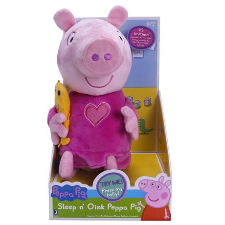 peppa pig oink plush
