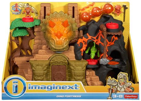 imaginext dino fortress