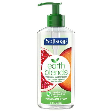 Softsoap Earth Blends Liquid Hand Soap, Pomegranate & Plum