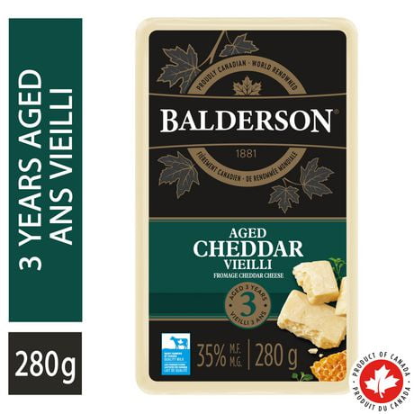 Balderson 3 Year Aged Cheddar Cheese | Walmart Canada