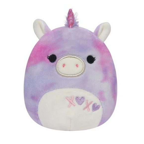 Squishmallows 12" Valentines - Lola the Tie-Dye Unicorn