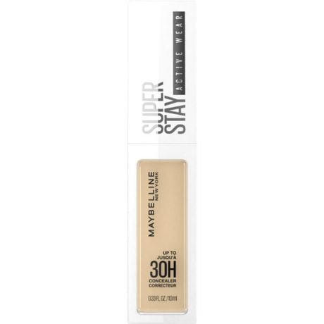 Maybelline New York Longwear Liquid Concealer, Up to 30HR Wear, Shade 01, 10 ml, Super Stay Concealer delivers up to 30H wear.