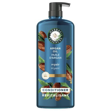Herbal Essences Argan Oil Paraben Free Conditioner, Hair Repair, with Certified Camellia Oil and Aloe Vera, For All Hair Types, Especially Damaged Hair, 600ML