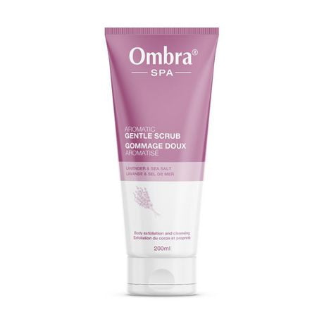 Ombra SPA Aromatic Gentle Body Scrub - Lavender & Sea Salt, Size: 200ml
