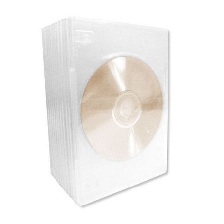 CD/DVD Slim Storage Cases - 10pk, Clear | Walmart Canada