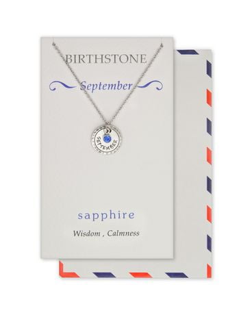 Necklace deals september birthstone