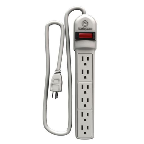 Westinghouse 245J Surge Protector, 6-outlet