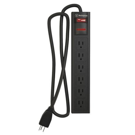 Westinghouse 800J 6-Outlet All-Purpose Surge Protector, 6-outlet