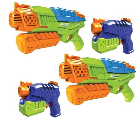 Adventure Force Aqua Squad 4-Pack Water Blaster Value Set | Walmart Canada