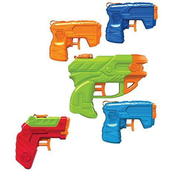 Adventure Force Tidal Storm 5-Pack Power Water Blasters, 5-Pack Power Water Blasters