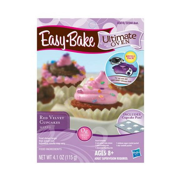 Mélanges à petits gâteaux Red Velvet pour four de rêve Easy-Bake