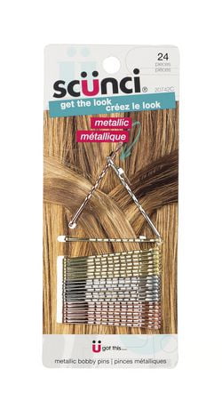 Scunci 24pk Metallic Pins Walmart Canada
