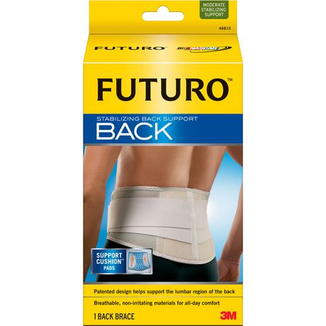 Futuro Lower Back Sacro Brace for Men and Women, Large (41 to 46-Inch) :  : Health, Household and Personal Care