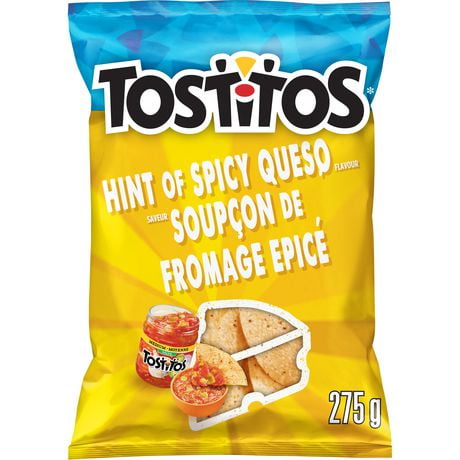 spicy queso tortilla chips