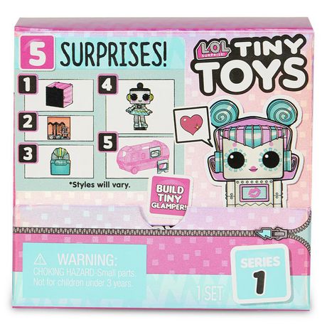 LOL Surprise TINY TOYS Full Case Buildable Miniature LOL Glamper