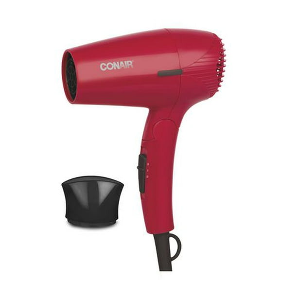 Conair 1600Watt Compact Size Folding Handle Hair Dryer, Foldable dryer