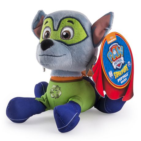 Paw Patrol Super Hero Plush Toy - Rocky | Walmart Canada