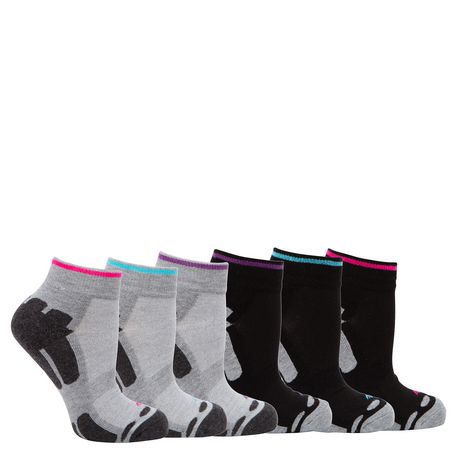 Athletic Works Ladies' Anklet Socks, Pack of 6 | Walmart Canada