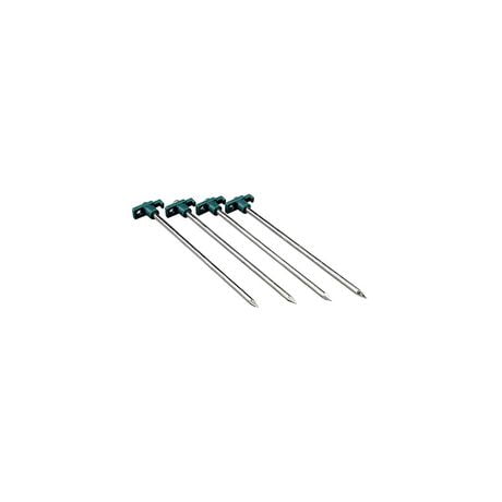 Tent Pegs x 10 Coleman 12 Metal Tent Stakes