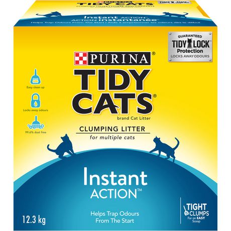 Tidy Cats Action Instantanee Litiere Pour Chats Agglomerante Pour Plusieurs Chats Walmart Canada