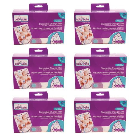 baby works disposable change mats