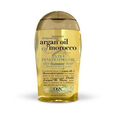 OGX huile d' argan du Maroc + renouvelante Huile Pénétrante Extra 100 mL