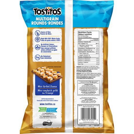 Tostitos Multigrain Rounds Tortilla Chips | Walmart Canada