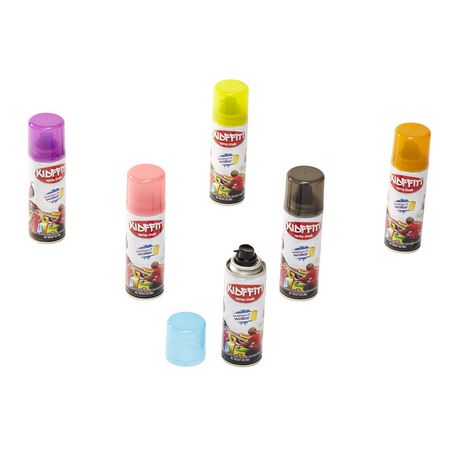 Kidffiti Spray Chalk Multi Pack (6 Cans) | Walmart.ca
