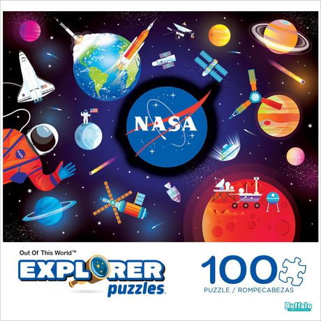 Buffalo Games - Le puzzle Explorer Puzzles - Out of This World - en 100 pièces