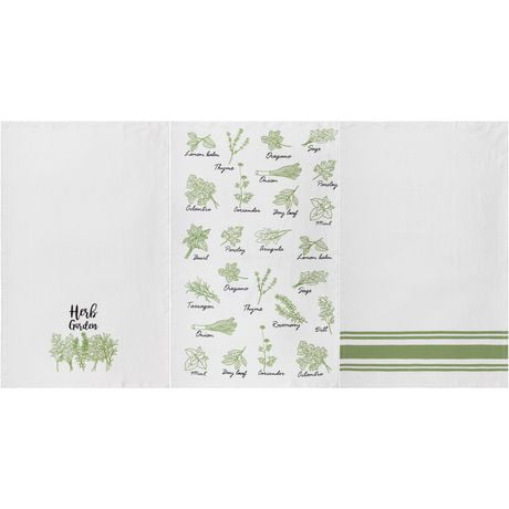 Mainstays 3pk Kitchen Towels 16x26 100 Cotton Walmart Ca   6000204938220 