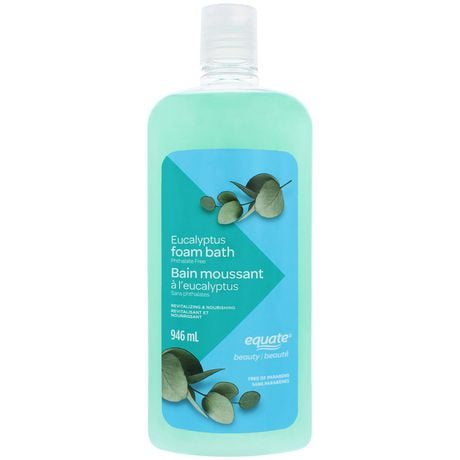 Bain moussant à l’eucalyptus Equate 946&nbsp;ml