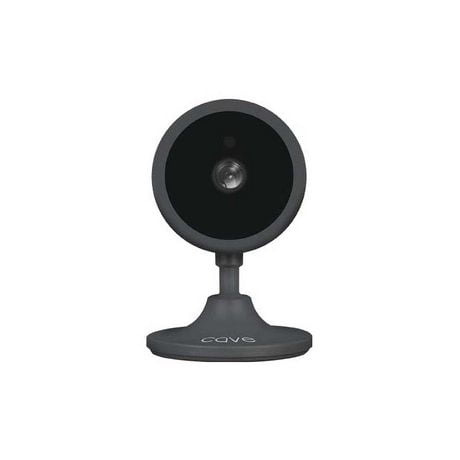 Caméra IP Veho Cave 1080p Full HD avec détection de mouvement, vision nocturne et sécurité domestique intelligente - Gris