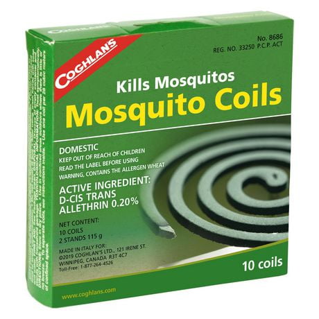 Coghlan's Mosquito Coils, 10 pack
