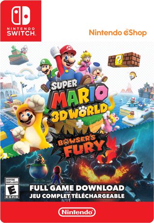 Super Mario™ 3D World + Bowser’s Fury - Nintendo Switch [Digital Code ...