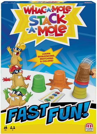 Fast Fun Whac-a-Mole Stack-a-Mole Game | Walmart Canada