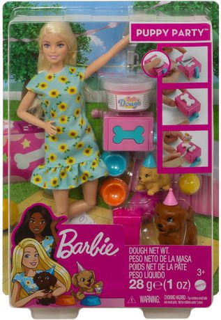 barbie puppy playset