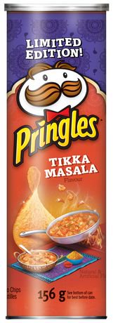 Pringles Sizzlin' Tikka Masala Flavour, 156 G | Walmart Canada