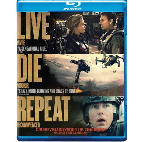 Live Die Repeat: Edge Of Tomorrow (Blu-ray) (Bilingual)