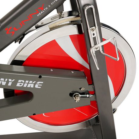 belt drive indoor cycling bike with heavy 49 lb flywheel