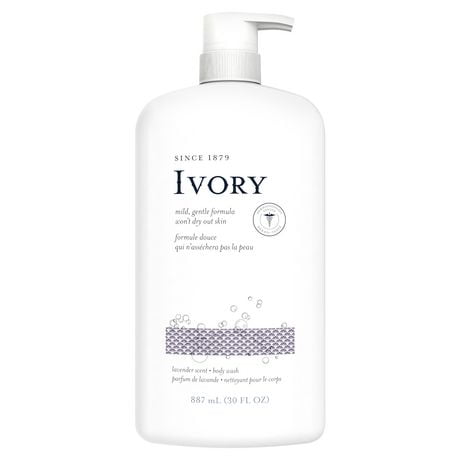 Ivory Body Wash for Women  Paraben Free  Lavender Scent  30 Oz