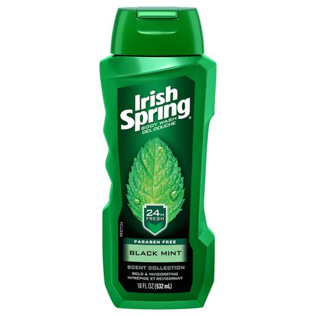 UPC 035000969798 product image for Irish Spring Body Wash For Men, Black Mint | upcitemdb.com