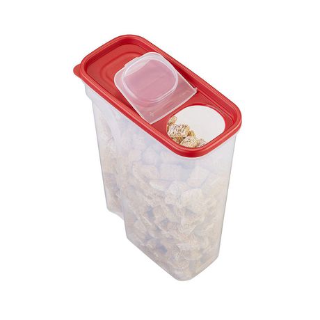 4x Dry Food Storage Container Set Bin 1.9/2.5L Storage Box for Cereal/Pet Food