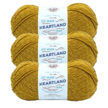 Lion Brand Yarn Heartland Yarn 3Pack