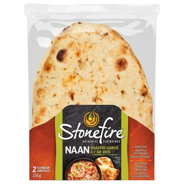 Stonefire® Garlic Naan 2 Pack, Stonefire® Garlic Naan 2PK