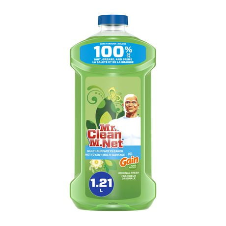 Mr. Clean Multi Surface Cleaner with Gain Original Scent, All Purpose Cleaner, 1.21L