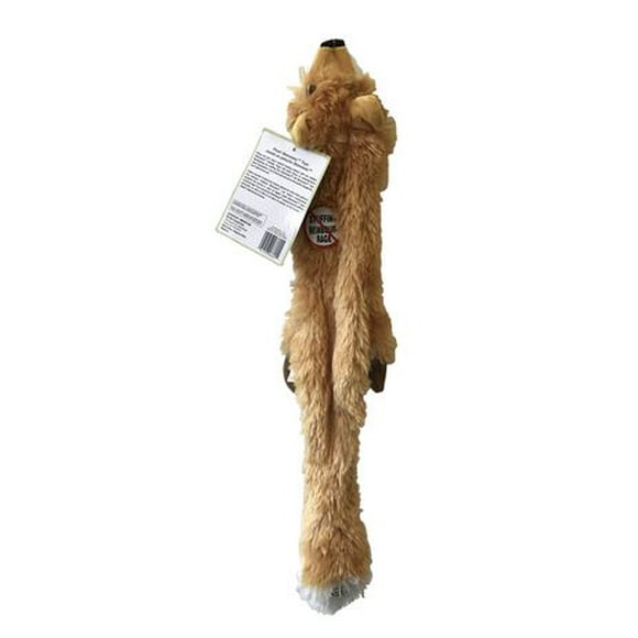 Bark Boutique Skinneeez jouet pour chien sans rembourrage renard